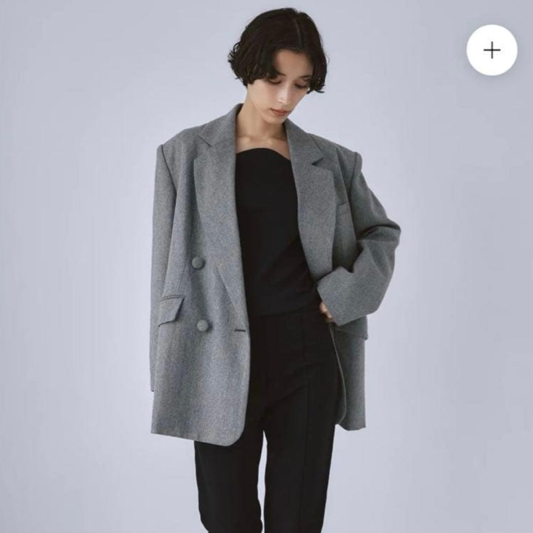 searoomlynnシールームBOYFRIENDTweedテーラードジャケット