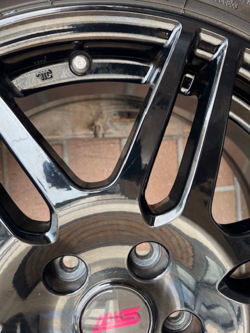 BSタイヤ+stiホイール 4本セット美品