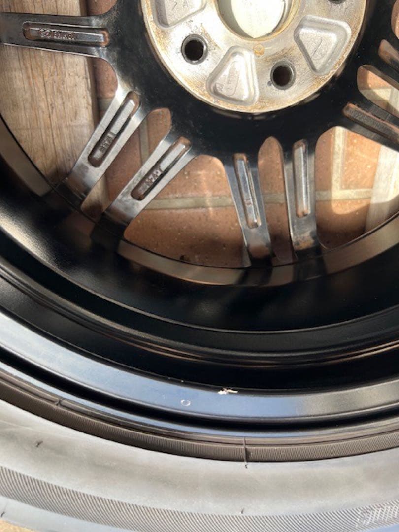 BSタイヤ+stiホイール 4本セット美品