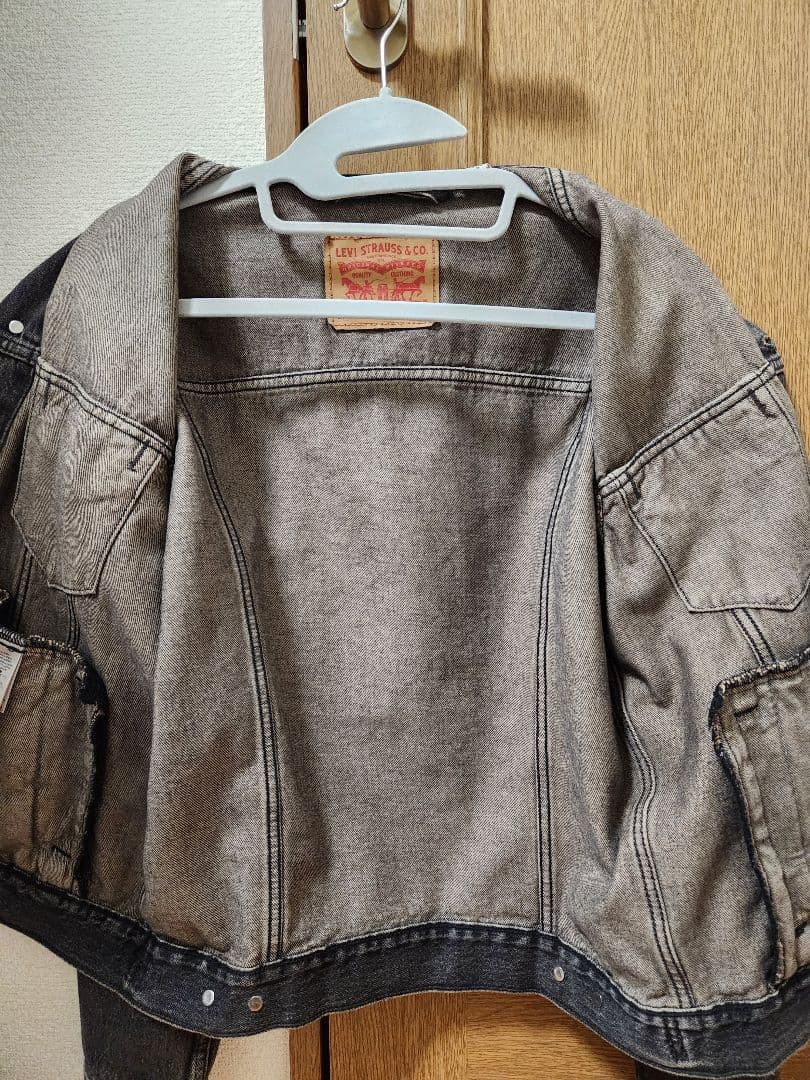 Levi's　デニムトラッカージャケット　タイプⅢ　先染めブラック