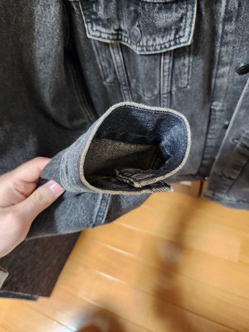 Levi's　デニムトラッカージャケット　タイプⅢ　先染めブラック