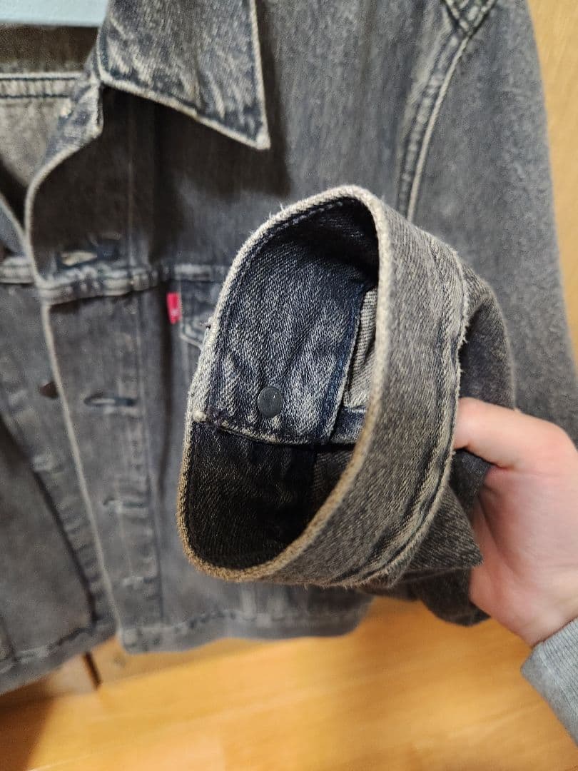 Levi's　デニムトラッカージャケット　タイプⅢ　先染めブラック