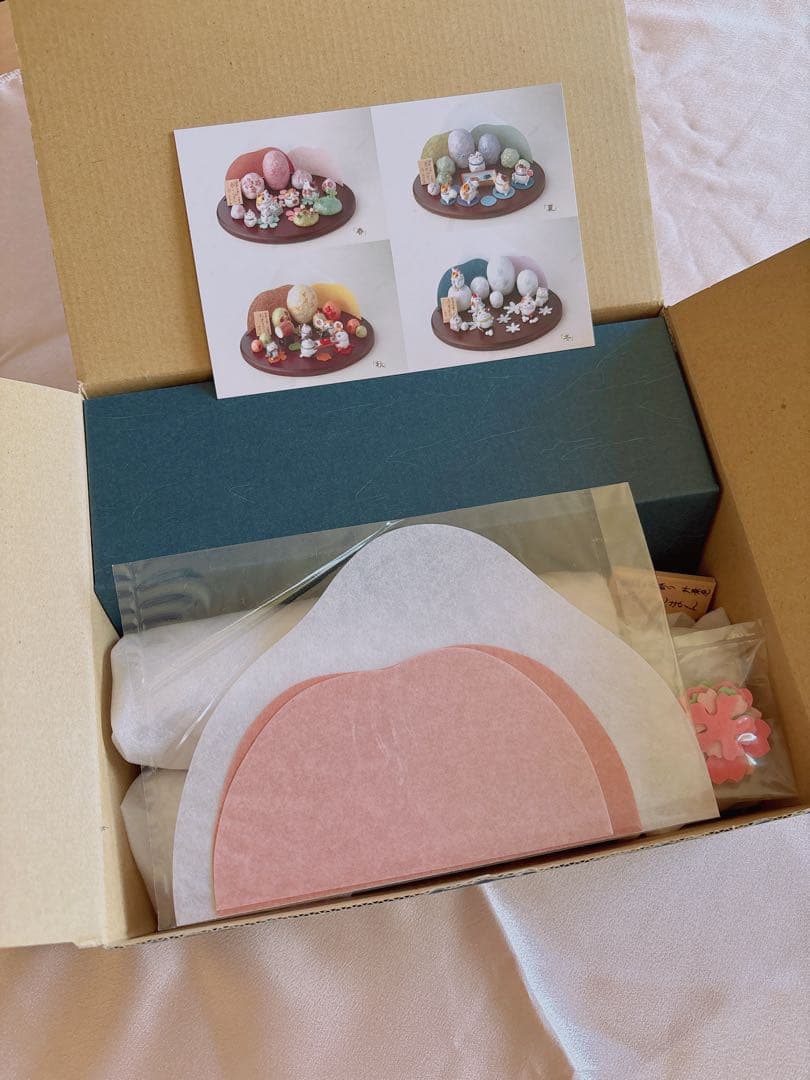 道楽堂 猫舎 季節のお飾り 外景色 春らんまん