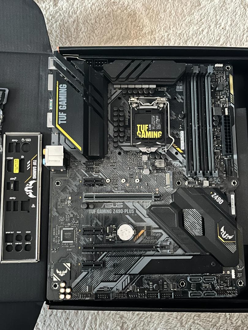 ASUS TUF GAMING Z490-PLUS ＋ DDR4 8GB ×4枚