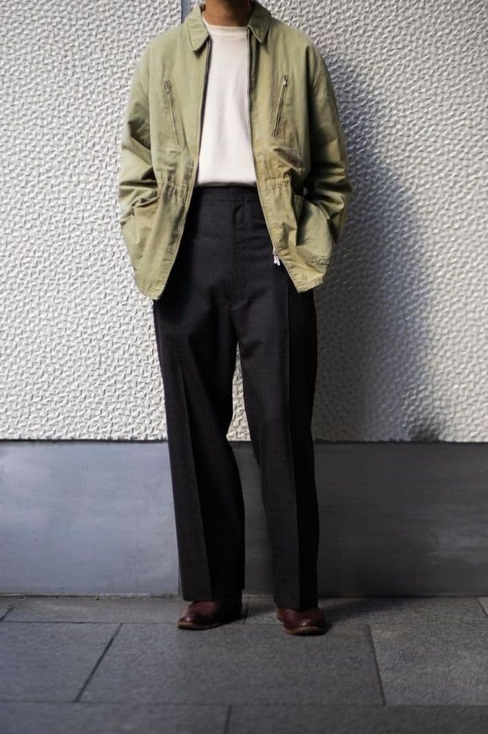 【極美品/ウール100】ETS.MATERIAUX Ceremony Pants