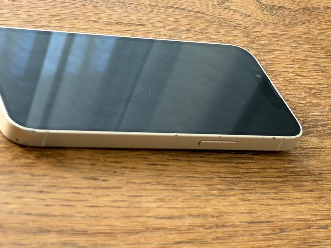 iPhone 13 mini ホワイト　128GB simフリー　充電不具合