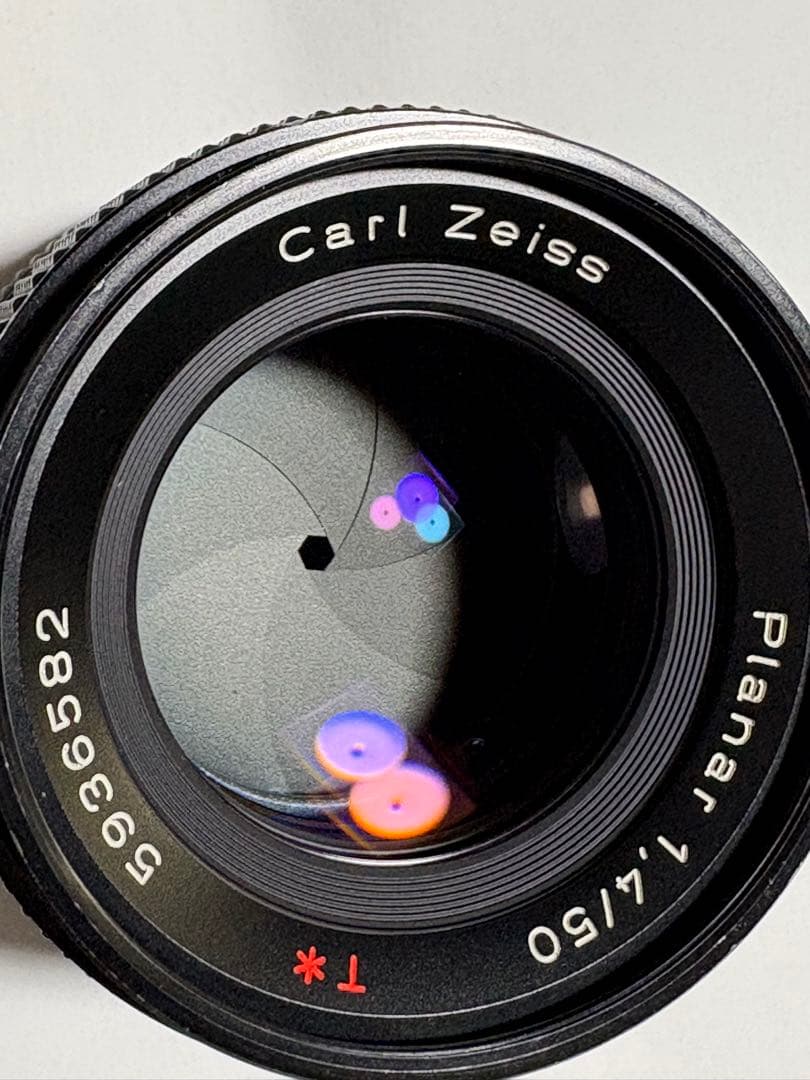 Carl Zeiss Planar 50㎜F1.4 AEJ CONTAX139q