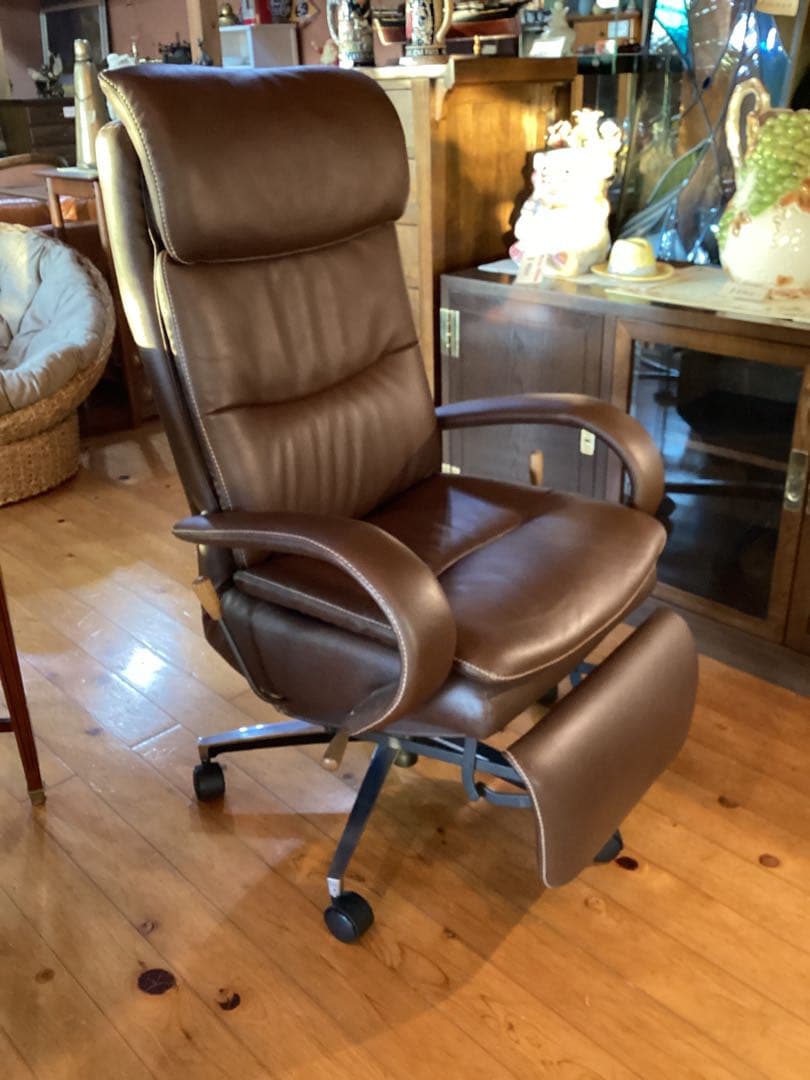 [tao] カリモク　デスクチェア　リクライニングチェア　XU7720