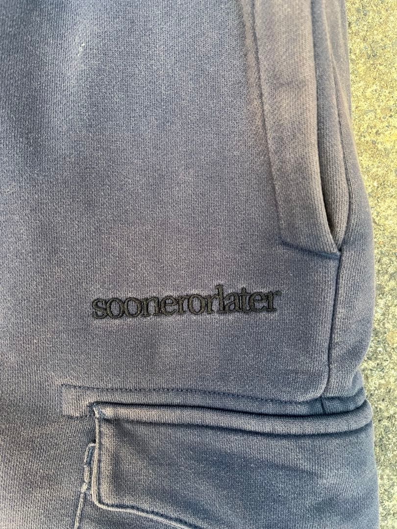 ぽーざー様専soonerorlater sweat cargo shorts