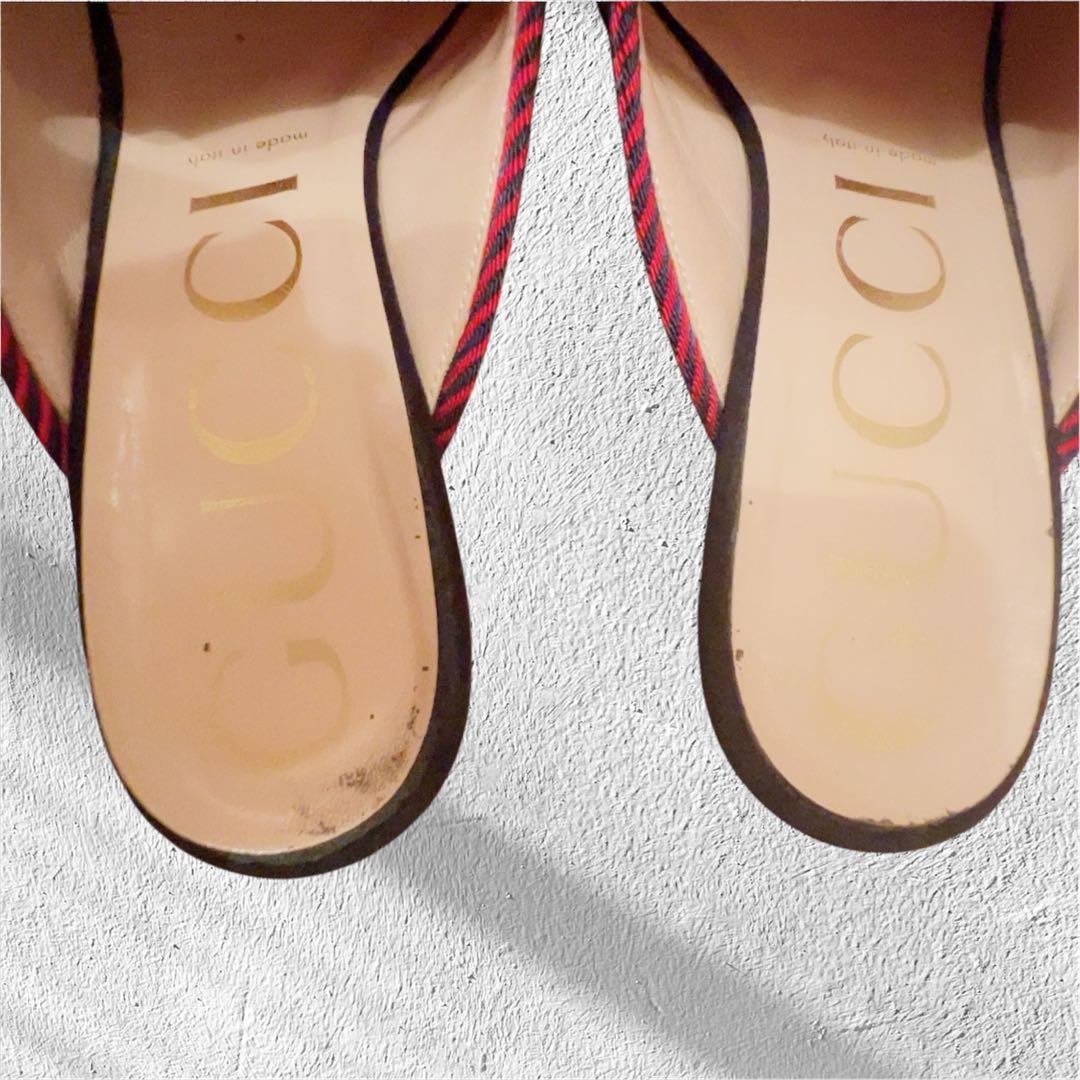 GUCCI グッチ プリンスタウン ホースビット サボ サンダル ミュール