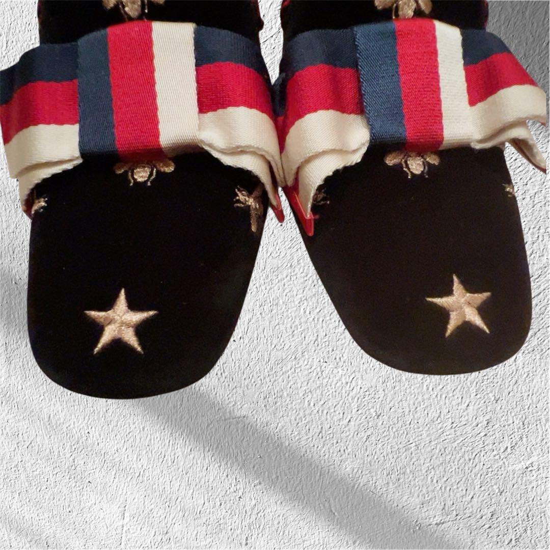 GUCCI グッチ プリンスタウン ホースビット サボ サンダル ミュール