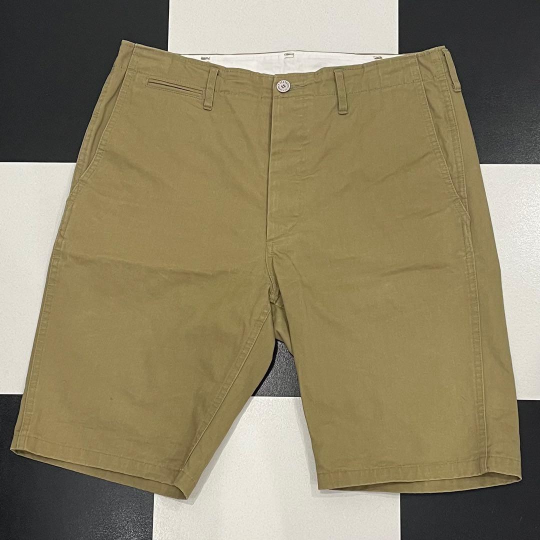 希少 visvim PEELRESS シンチバック チノショーツ パンツ L 3