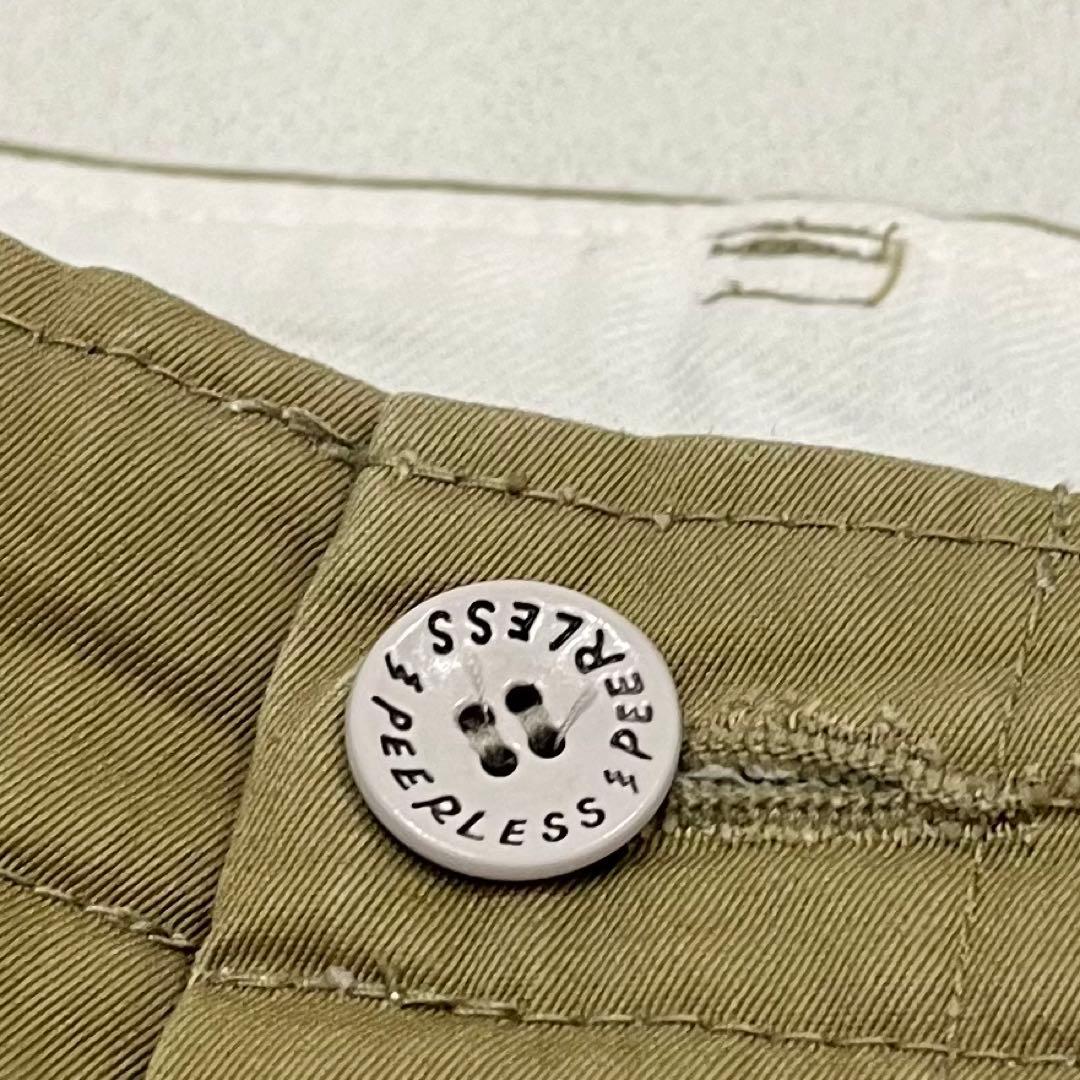 希少 visvim PEELRESS シンチバック チノショーツ パンツ L 3