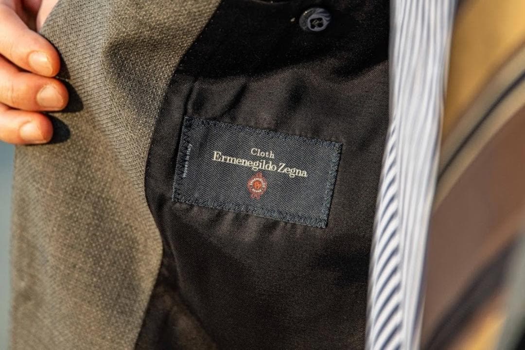 【超レア】鎌倉シャツ Ermenegildo Zegna 生地 ジャケット