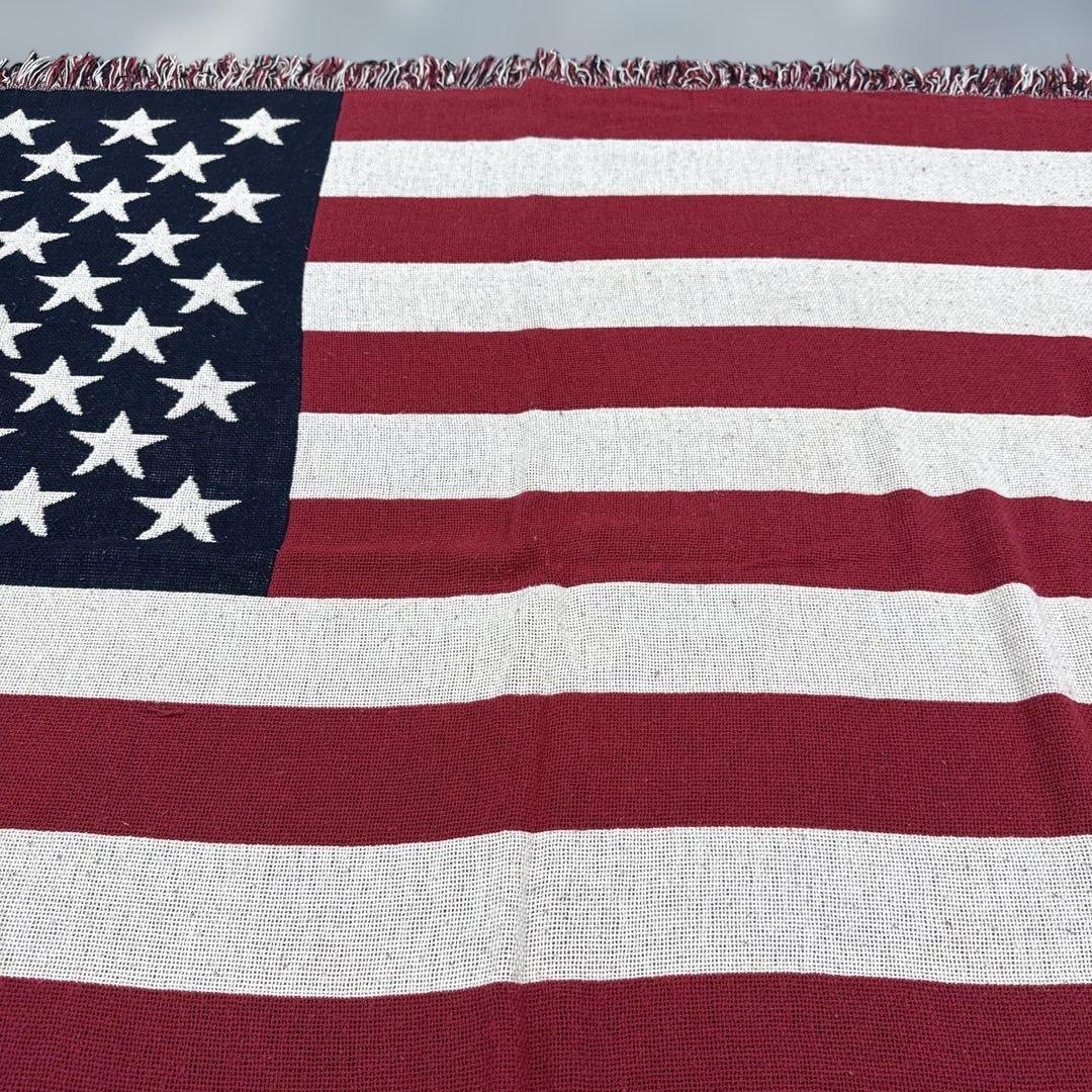 Wrangler 星条旗　国旗　マルチカバー　ソファーカバー　123x192