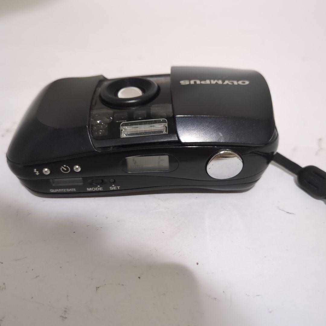®*︎様 OLYMPUS μ[mju:]-ブラック コンパクトカメラ　ジャンク
