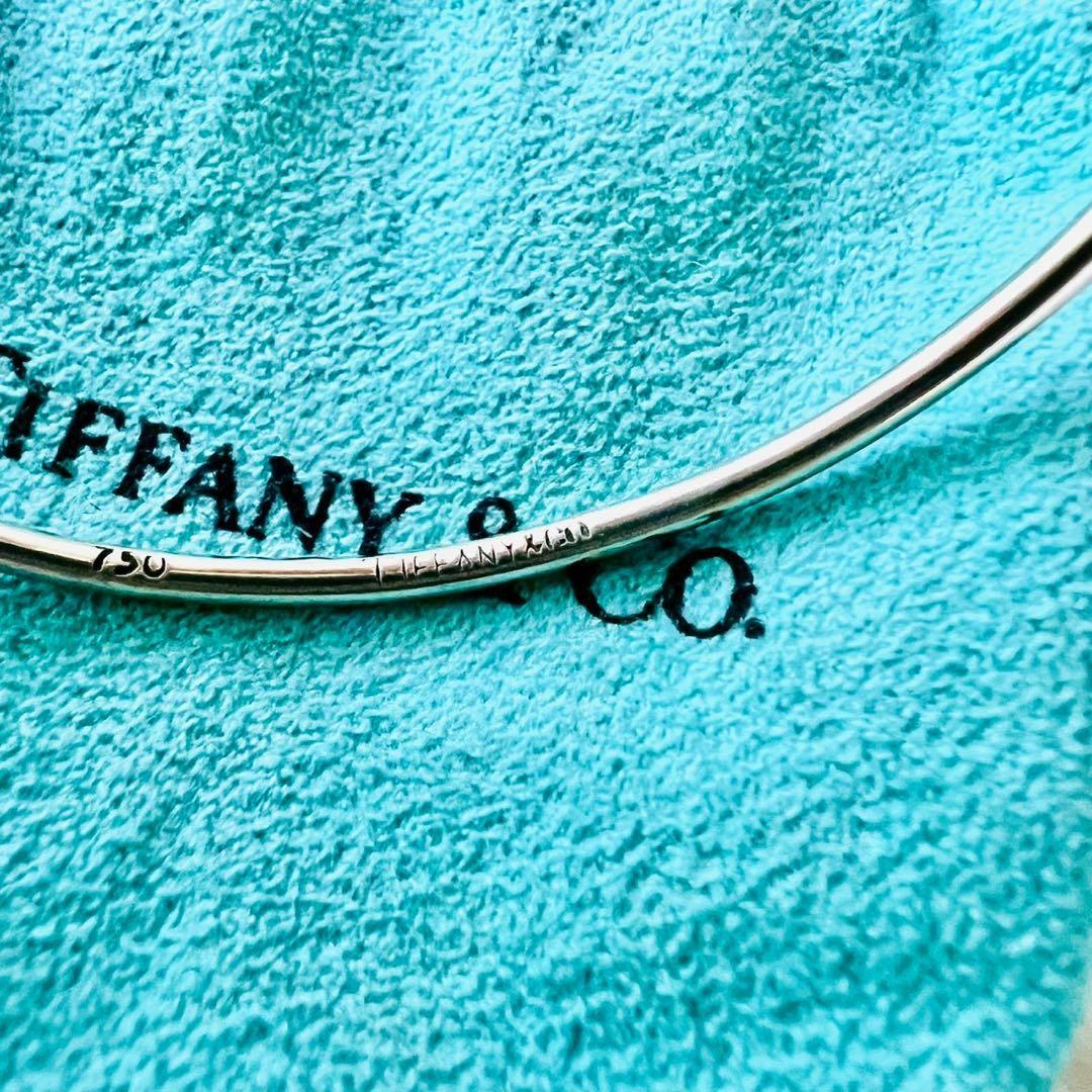 極美品✨TIFFANY　ティファニー　バングル　ラブノット　フック＆アイ　コンビ