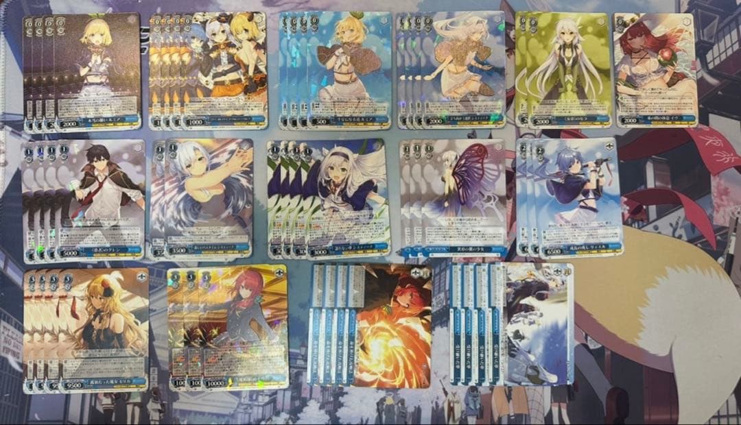 ヴァイスシュヴァルツ ロクでなし魔術講師と禁忌教典 ファンタジア文庫 デッキ