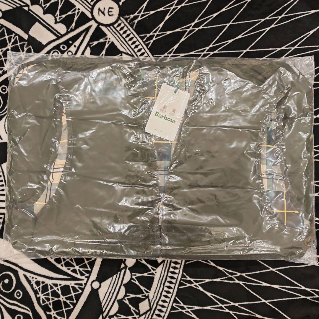 paulページ チェックダウンベスト M