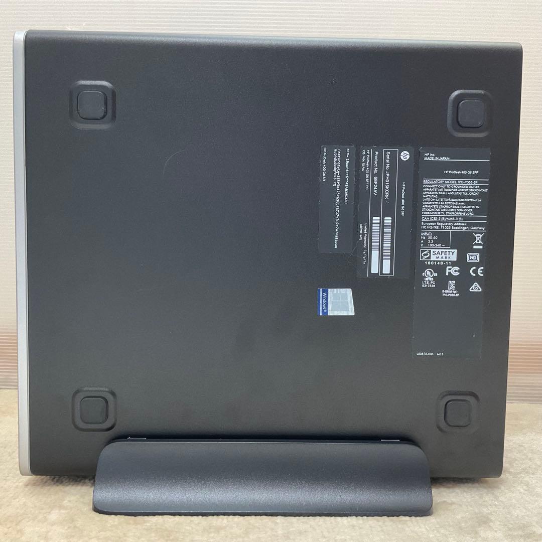 HP ProDesk 400 G6 SFF i5-9500 タワースタンド付き