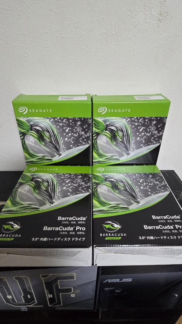 BarraCuda 3.5inch\4TB\4個セット[新品●未使用]