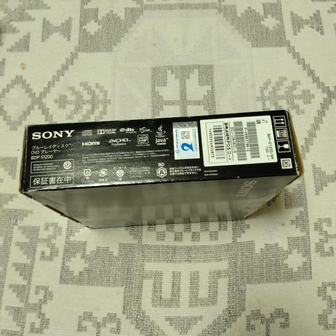 ソニーブルーレイディスクDVDプレーヤー BDP-Ｓ1200