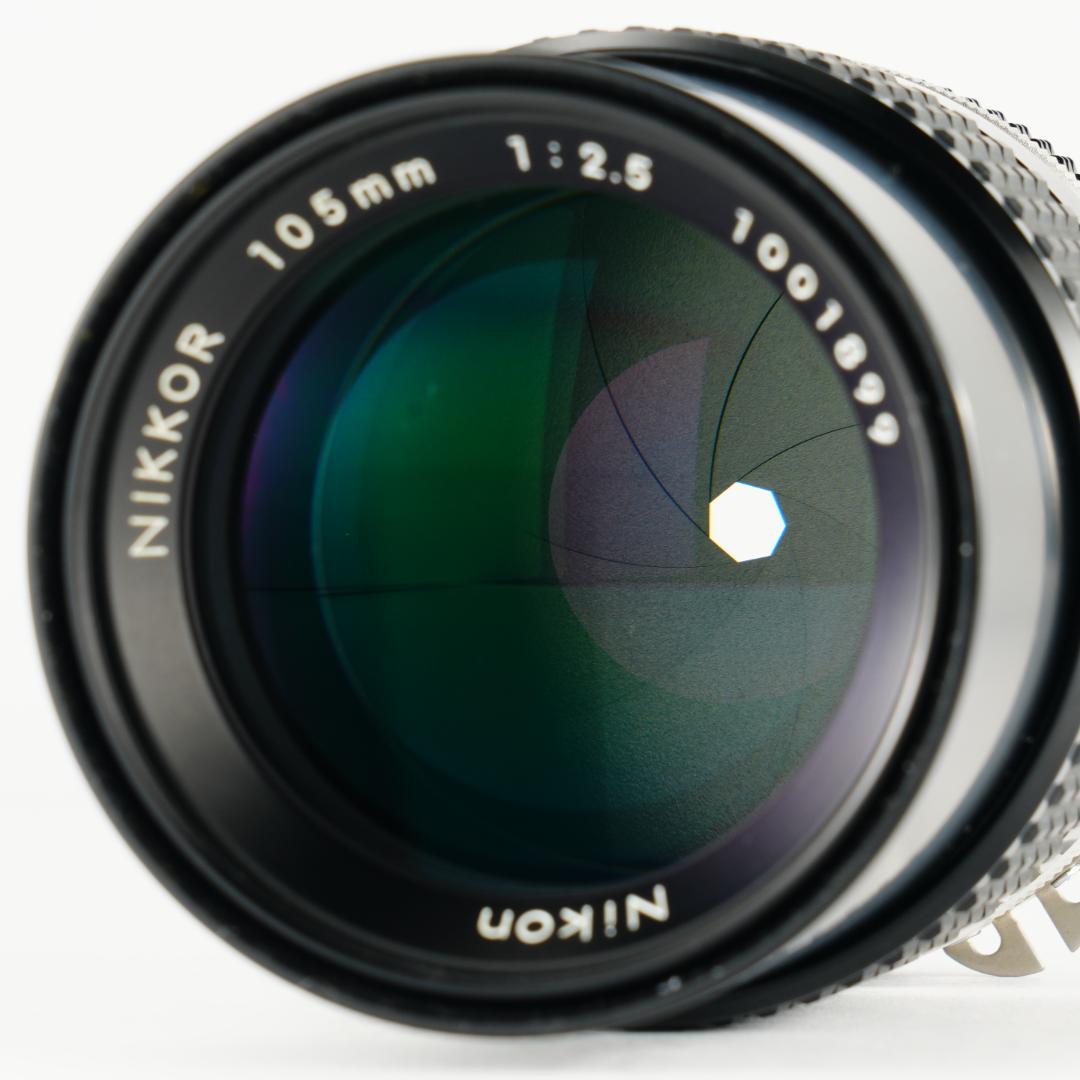 【整備＆テスト】Nikon Ai-s Nikkor 105mm F2.5 899