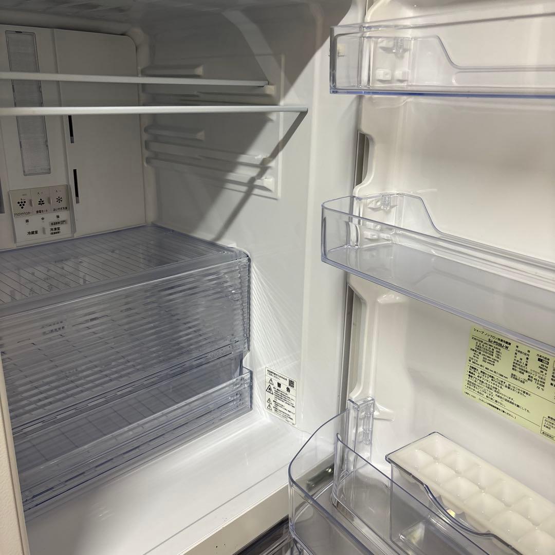 SHARP 冷蔵庫 SJ-PD28J-W 280L