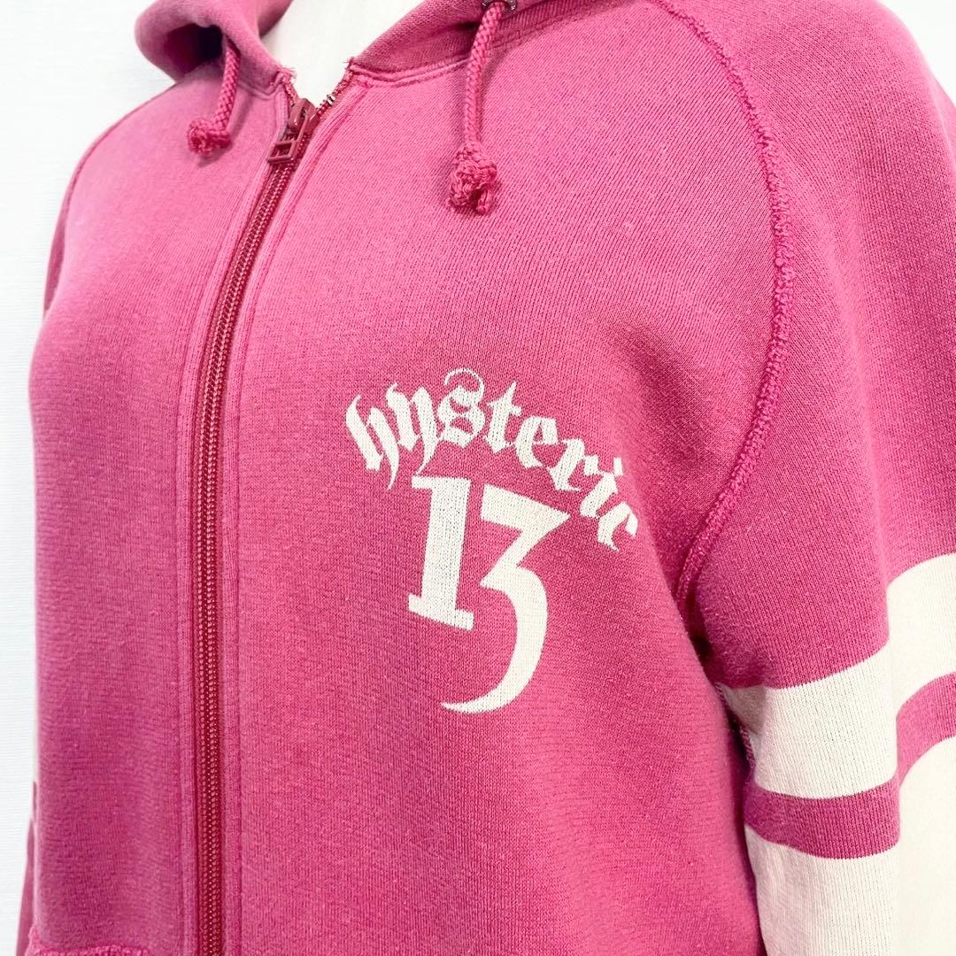 y2k❤️00s HYSTERIC GLAMOUR スカル デカロゴジップパーカー