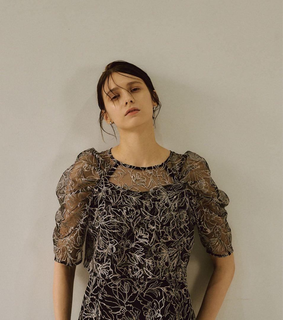 Dorry Doll レールレイヤードドレス　ブラック