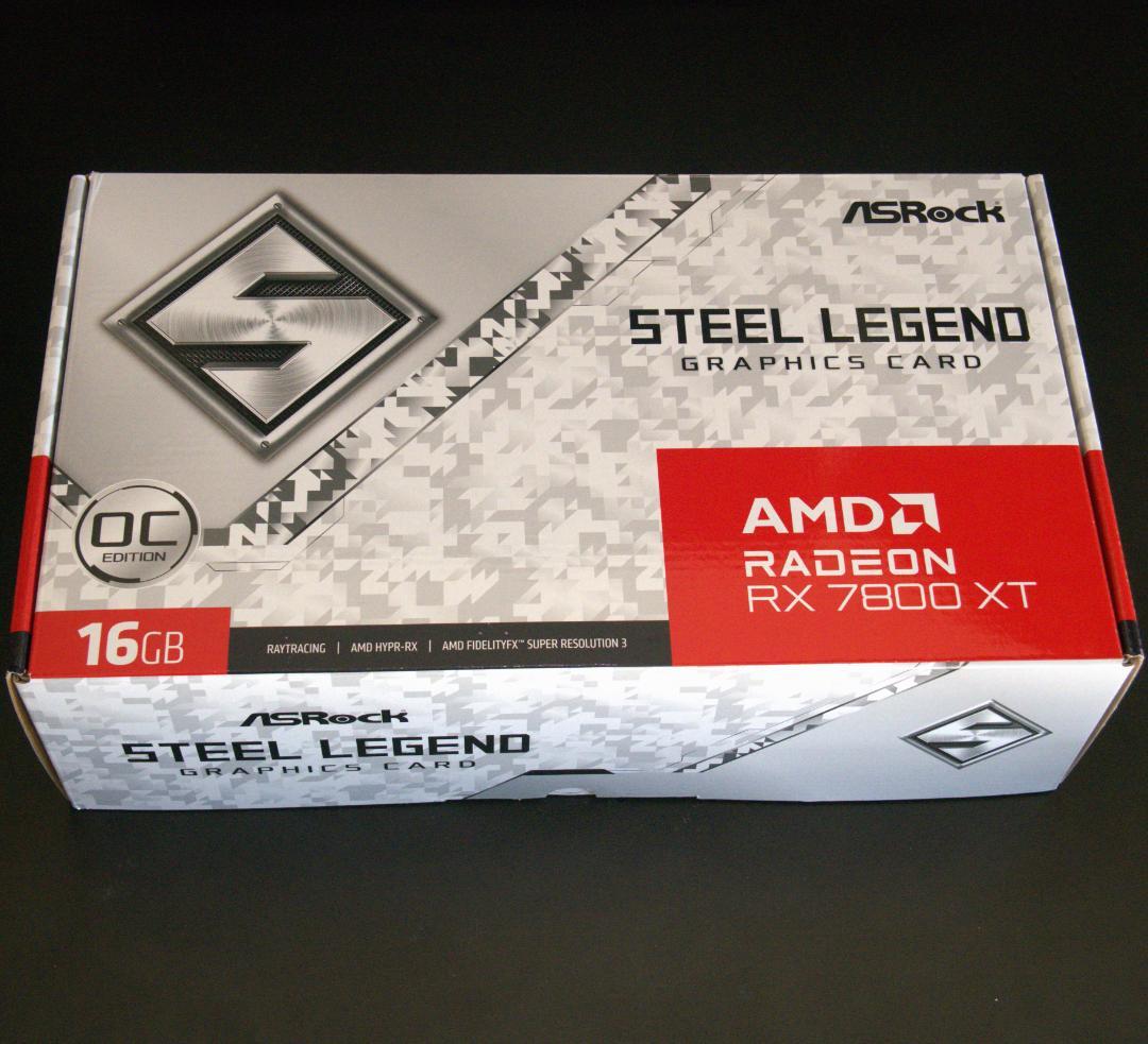 グラフィックボード・グラボ・ビデオカード ASRock 16GB RX7800XT SL 16GO