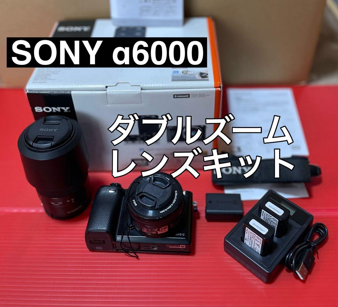 SONY α6000 ダブルズームレンズキット