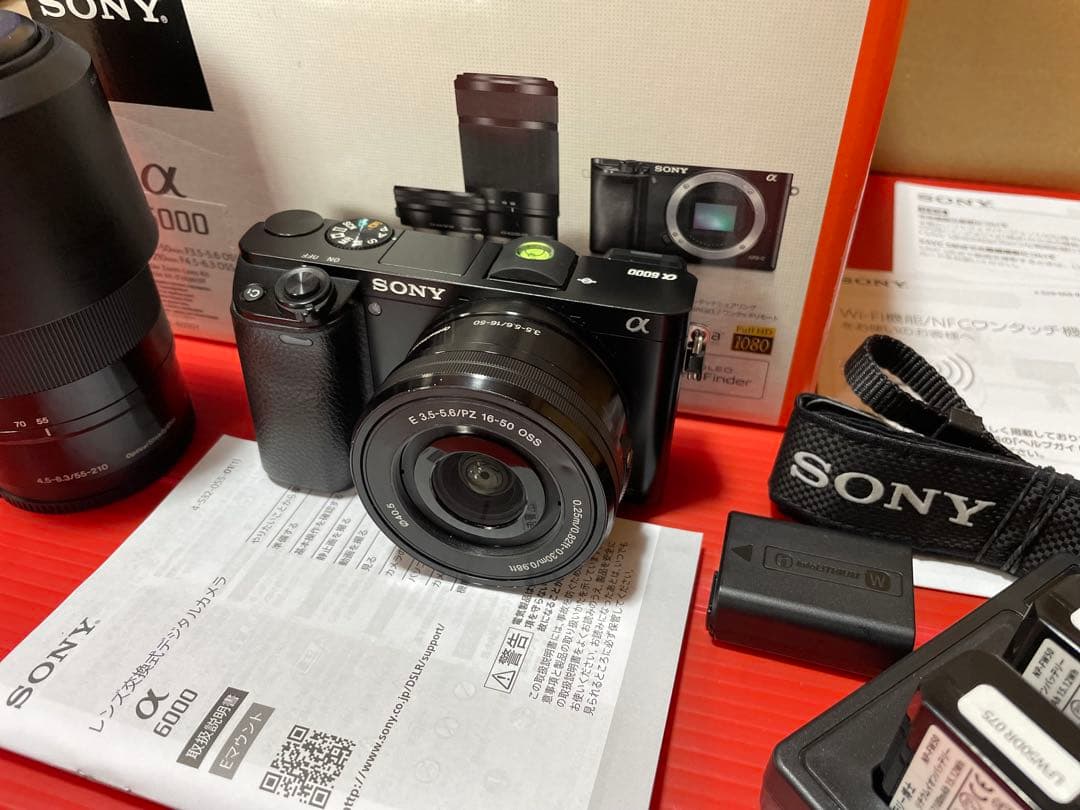 SONY α6000 ダブルズームレンズキット