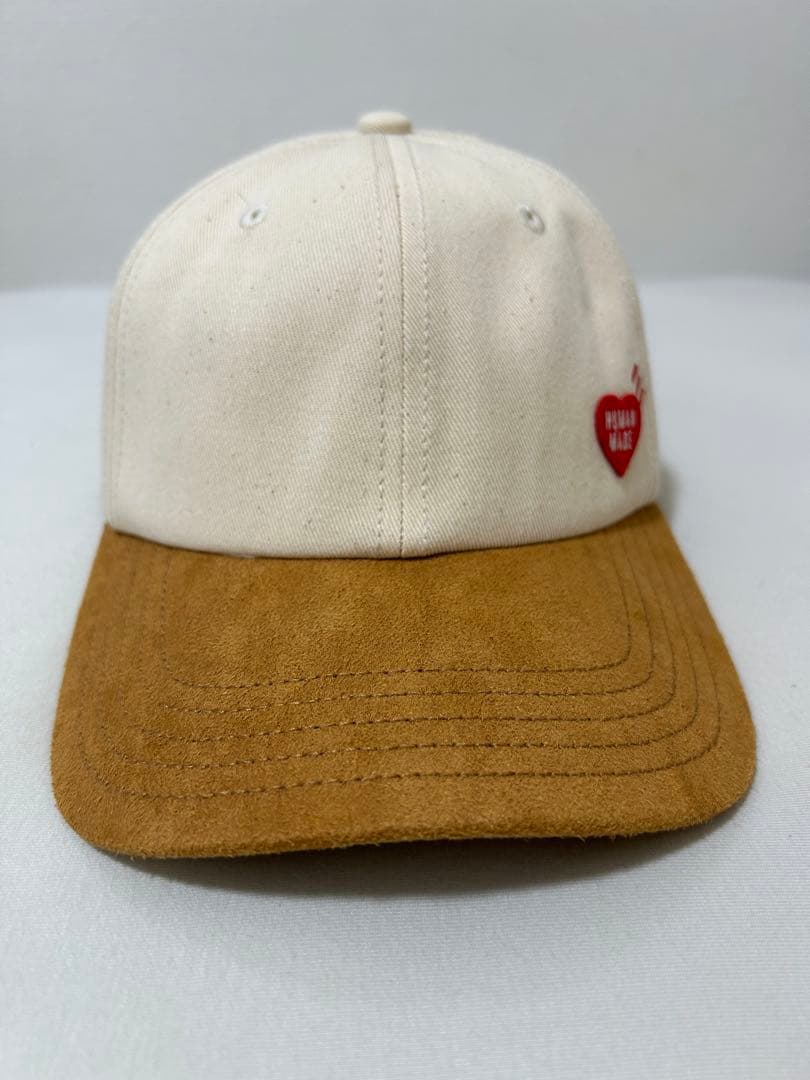HUMAN MADE ベースボールキャップ アイボリー/ブラウン