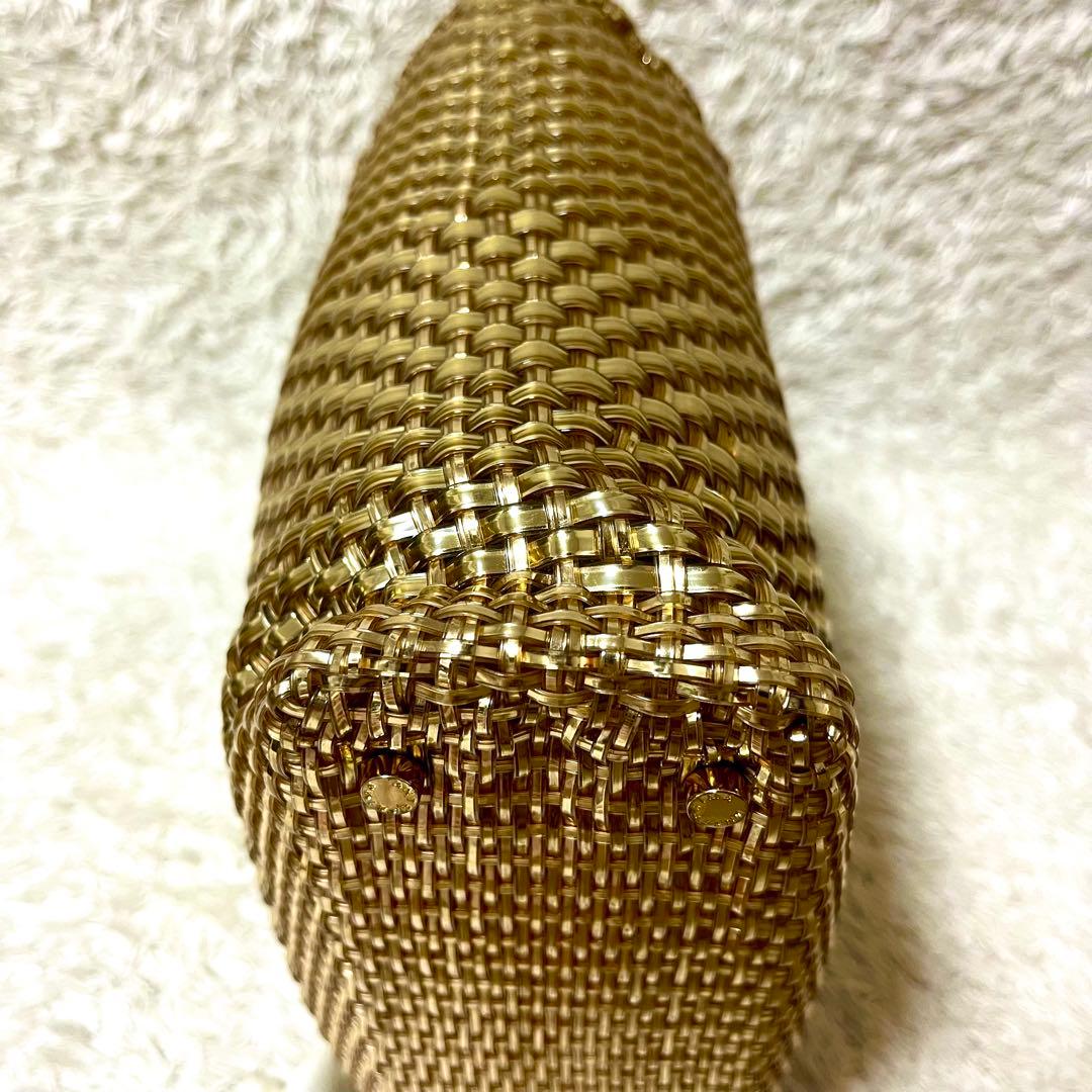 ✨美品✨アンテプリマ イントレッチオ ハンドバッグ ゴールド インナーバッグ