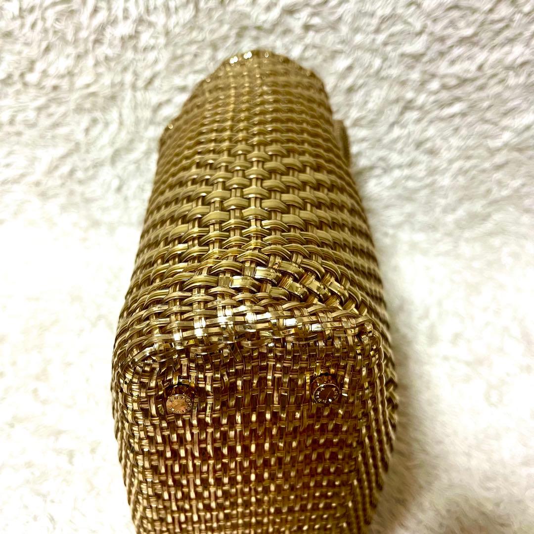 ✨美品✨アンテプリマ イントレッチオ ハンドバッグ ゴールド インナーバッグ