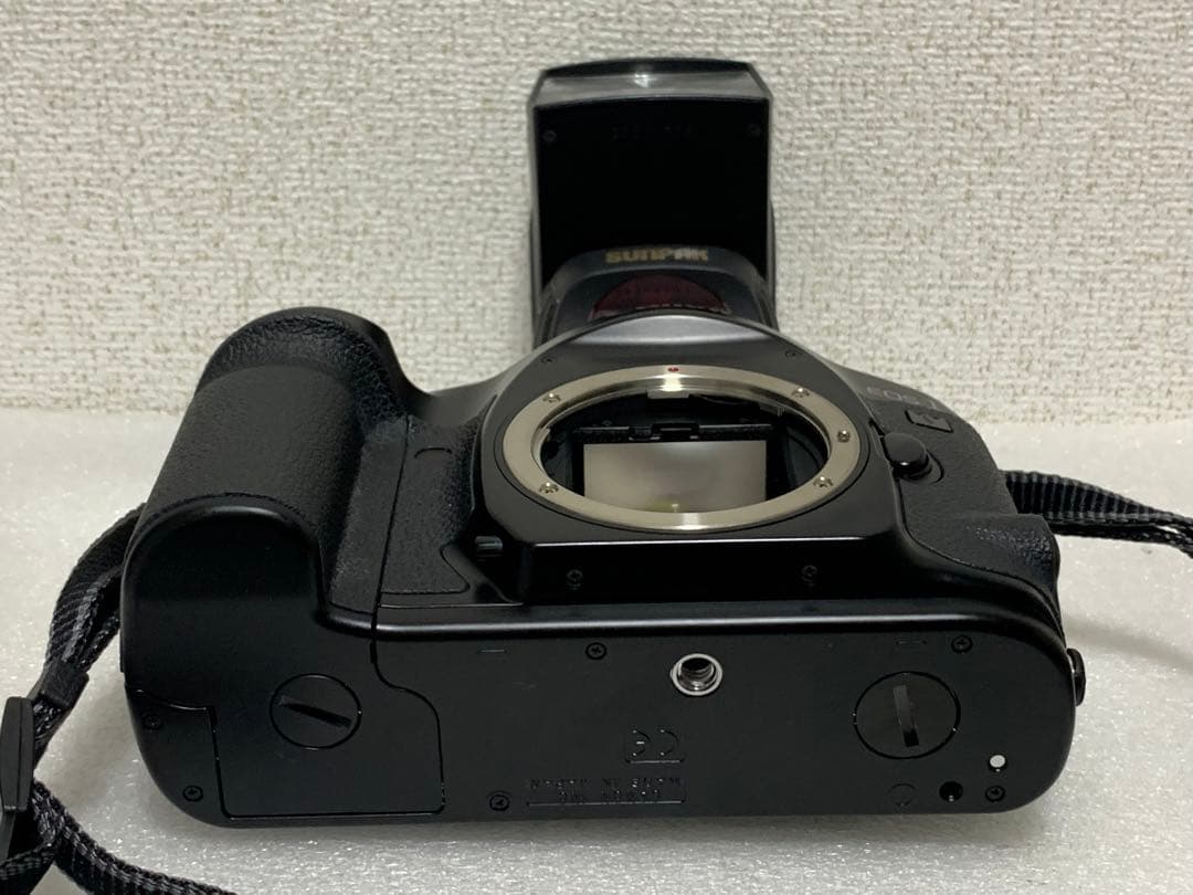 フィルムカメラ Canon EOS 1v SUNPAK PZ40X