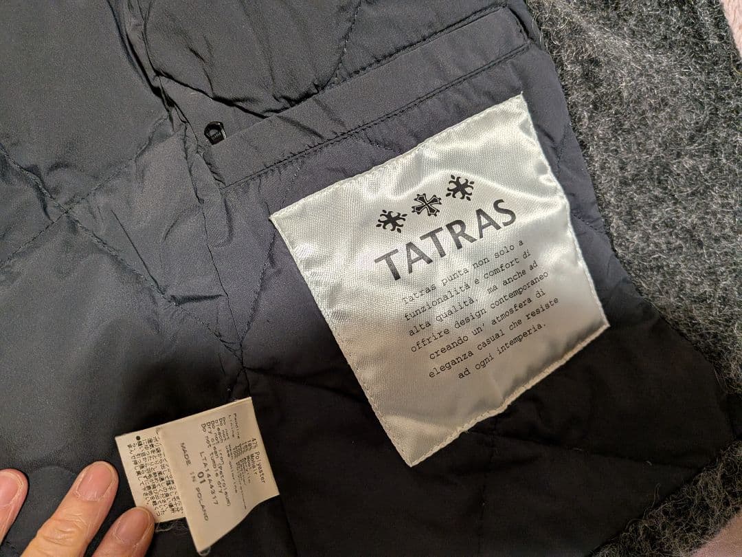 TATRAS タトラス 　GROLA 2way モヘア ショートコート