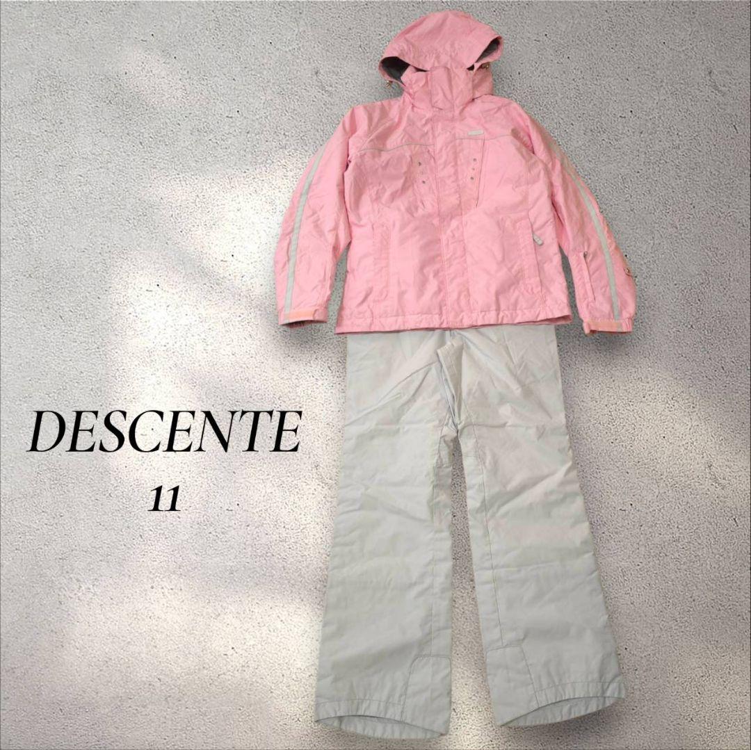 DESCENTE ピンク スキーウェア 11