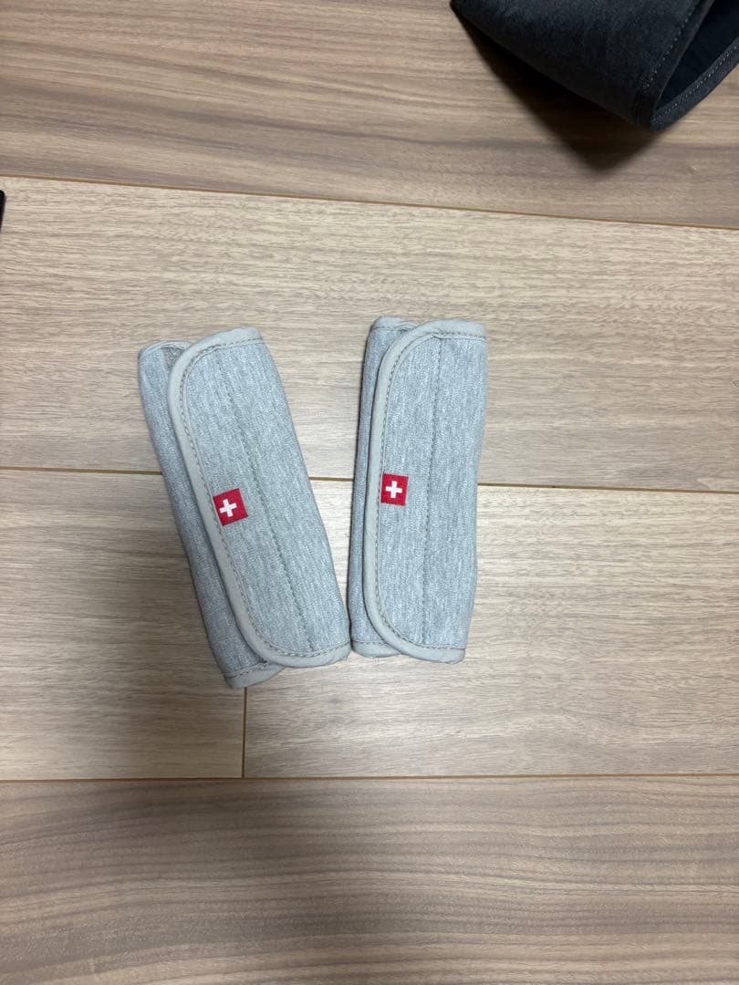 【ミアミリー】抱っこ紐 グレー （収納バッグ付き）