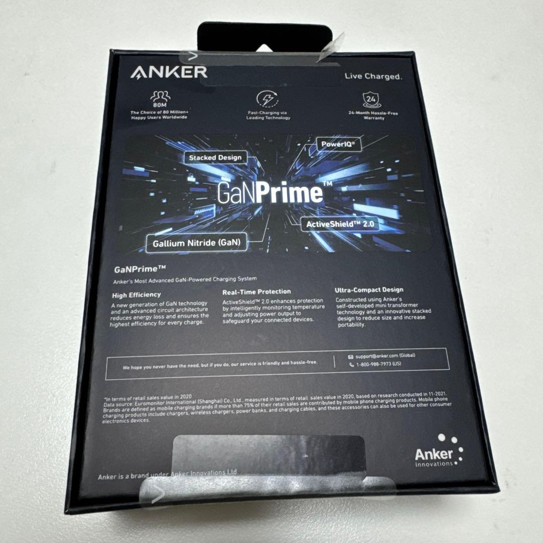 新品未開封ANKER 733 POWER BANK (GaNPrime 65W)