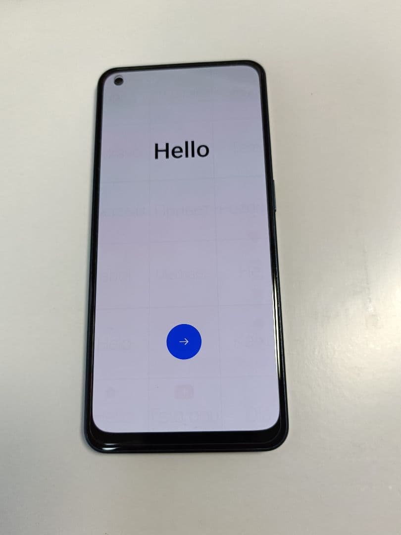 reno7A Reno7 A 128GB RAM スタ－リ－プラック中古美品