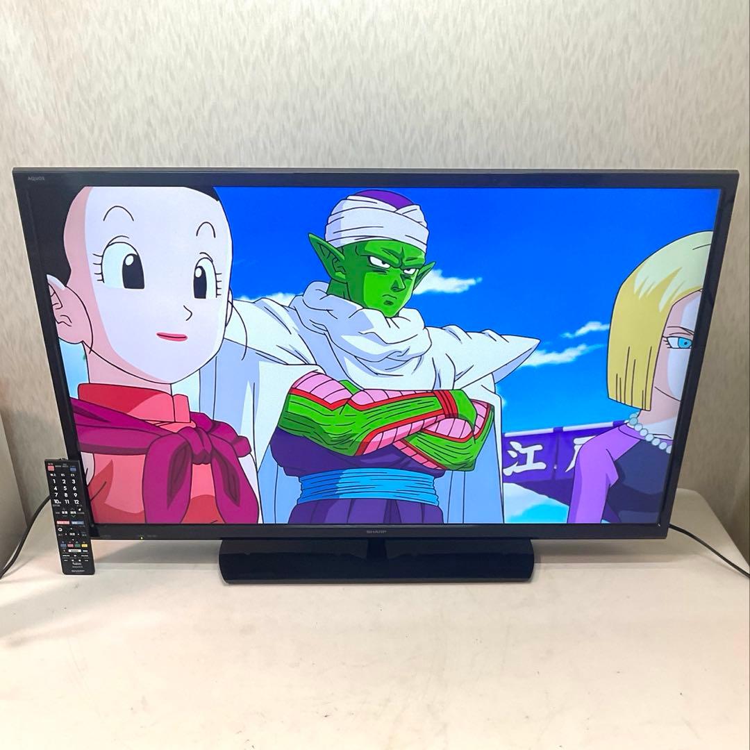 【横浜のかっちゃん様】裏録対応 美品 フルHD 40型シャープLED液晶テレビ