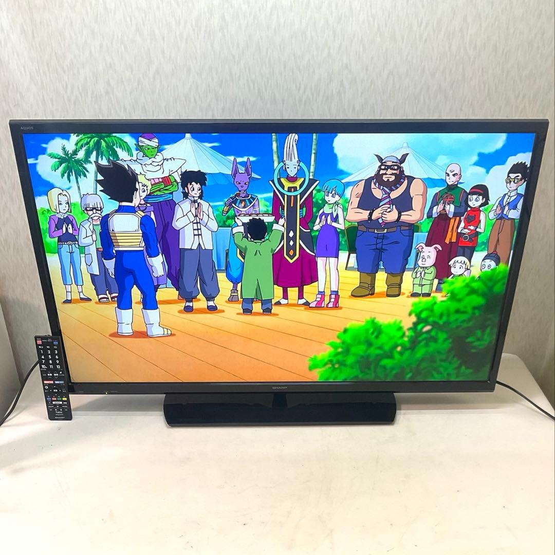 【横浜のかっちゃん様】裏録対応 美品 フルHD 40型シャープLED液晶テレビ