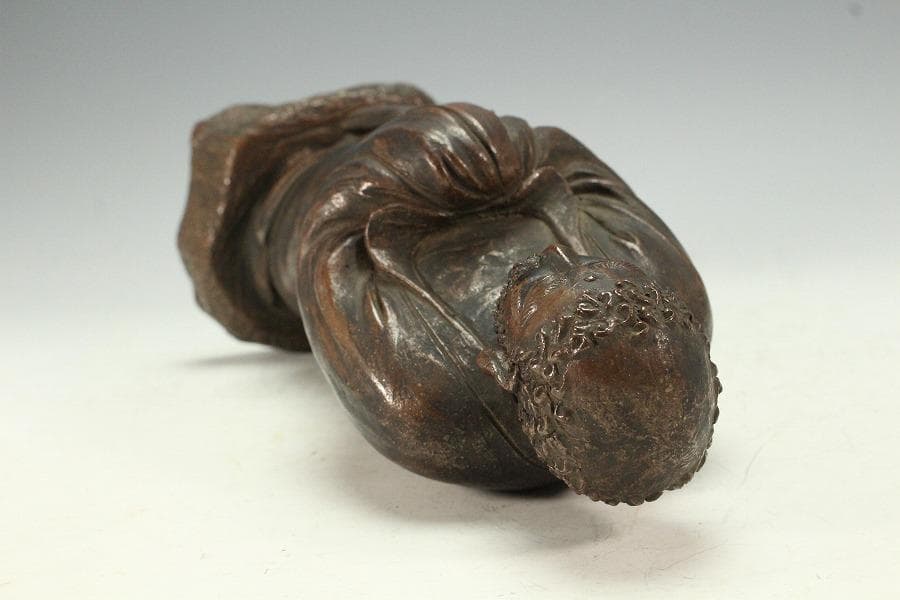 古備前 仏像 時代物(K-XA942)