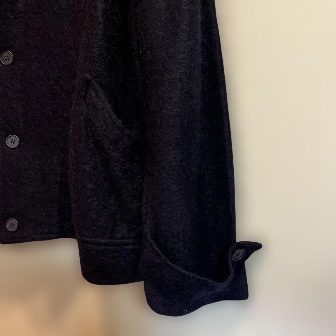 BAXER イタリア製 ネイビー ジャケット アルパカ×カシミヤ