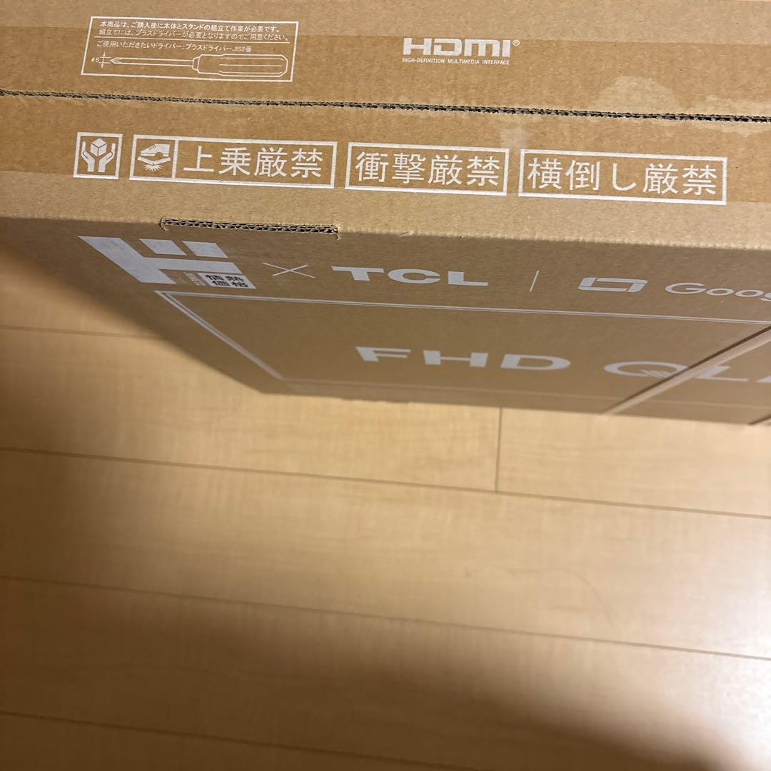 【新品】2025年製TCL40型スマート液晶テレビ