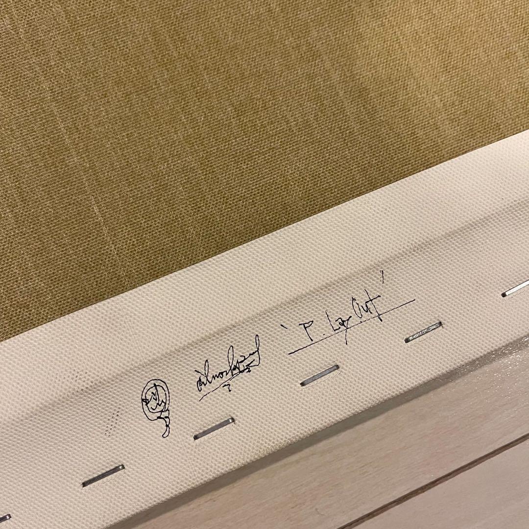 特別価格 POPY OIL 原画 OIL WORKS OLIVE OIL