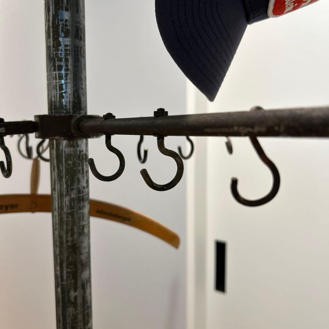 お値下げ早い者勝ち！ビンテージ　アイアンハンガーラック　インダストリアル