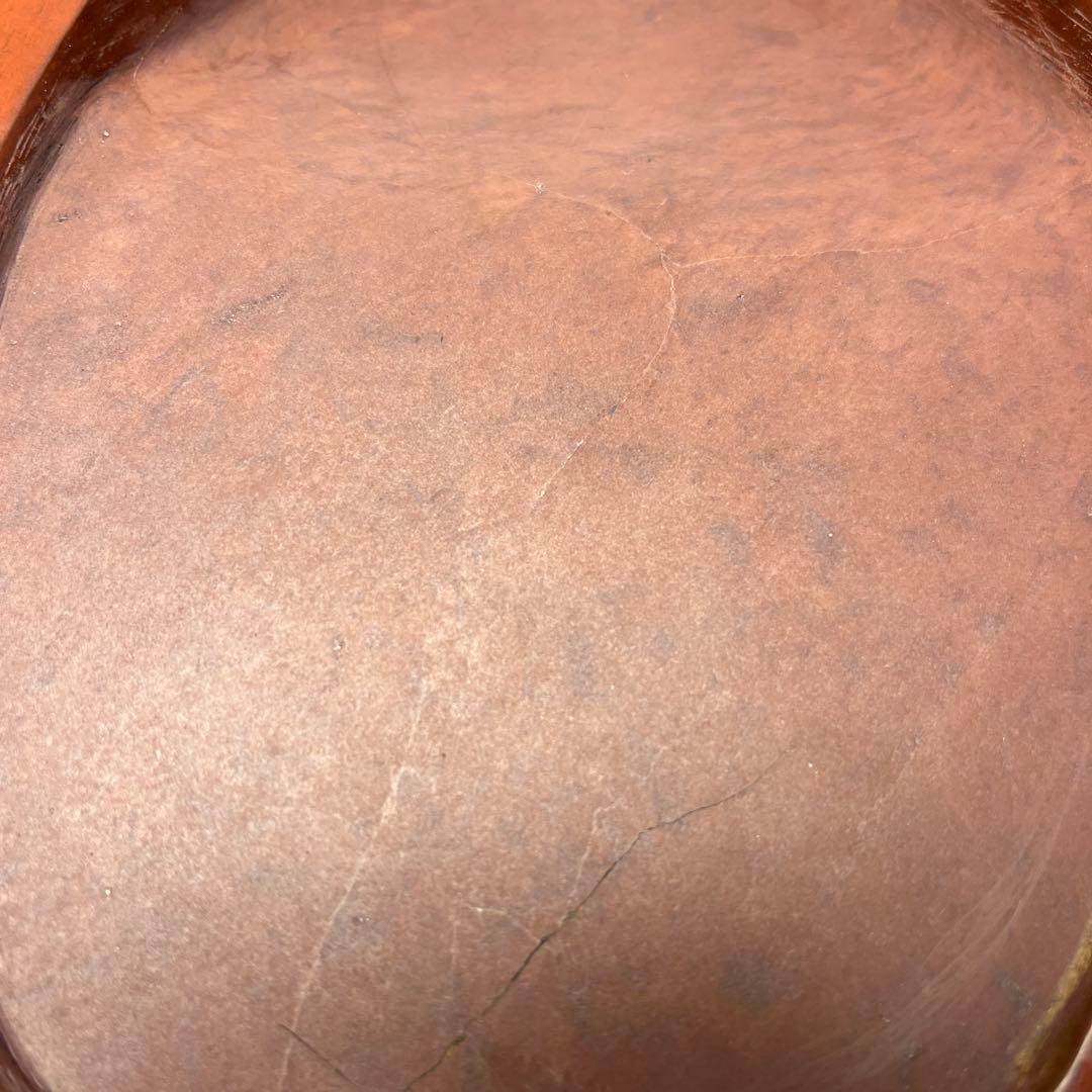 ⭕️岩手県　紫雲石硯　佐藤鉄三郎作　古い　8寸の大型天然硯